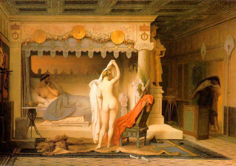 Jean-Leon Gerome King Candaules Norge oil painting art